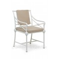 Кресло обеденное (алюминиевое) модель Монтенегро (Верона) из литого алюминия, все сезонное кресло, для террасы, кафе, бара, паба...